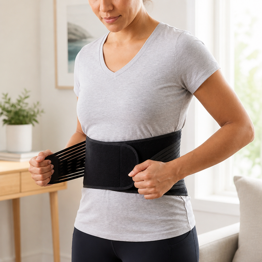 Lumbar Support Belt Adjustable Non-Slip Breathable