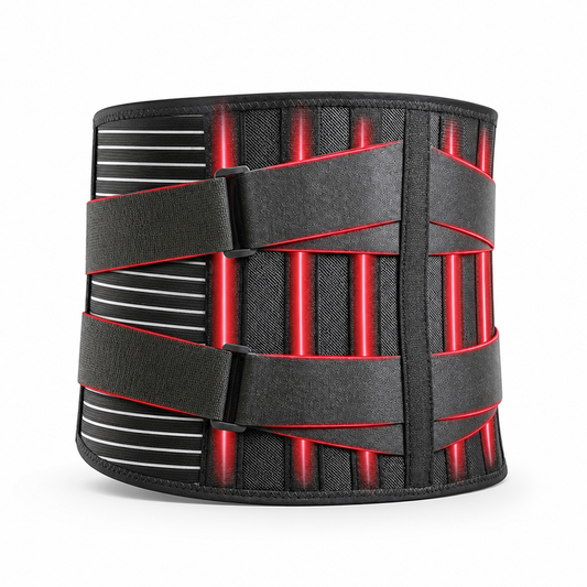 Lumbar Support Belt Breathable Adjustable Hook-And-Loop