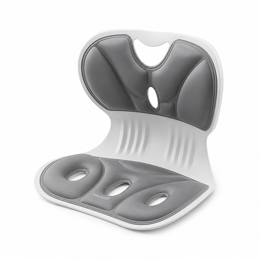 Lumbar Support Cushion Ergonomic Contoured Universal Fit Easy Clean