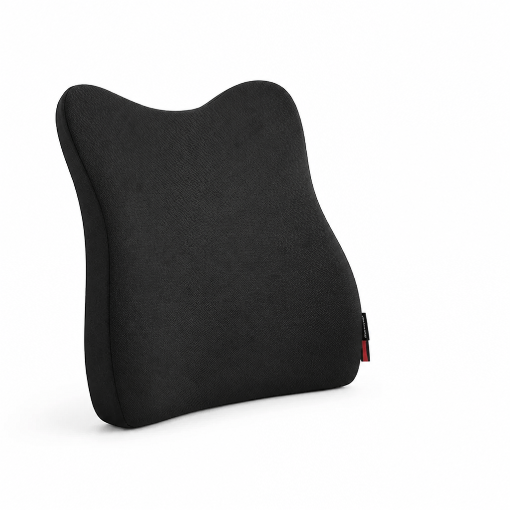 Lumbar Support Cushion Ergonomic Memory Foam Removable Cover