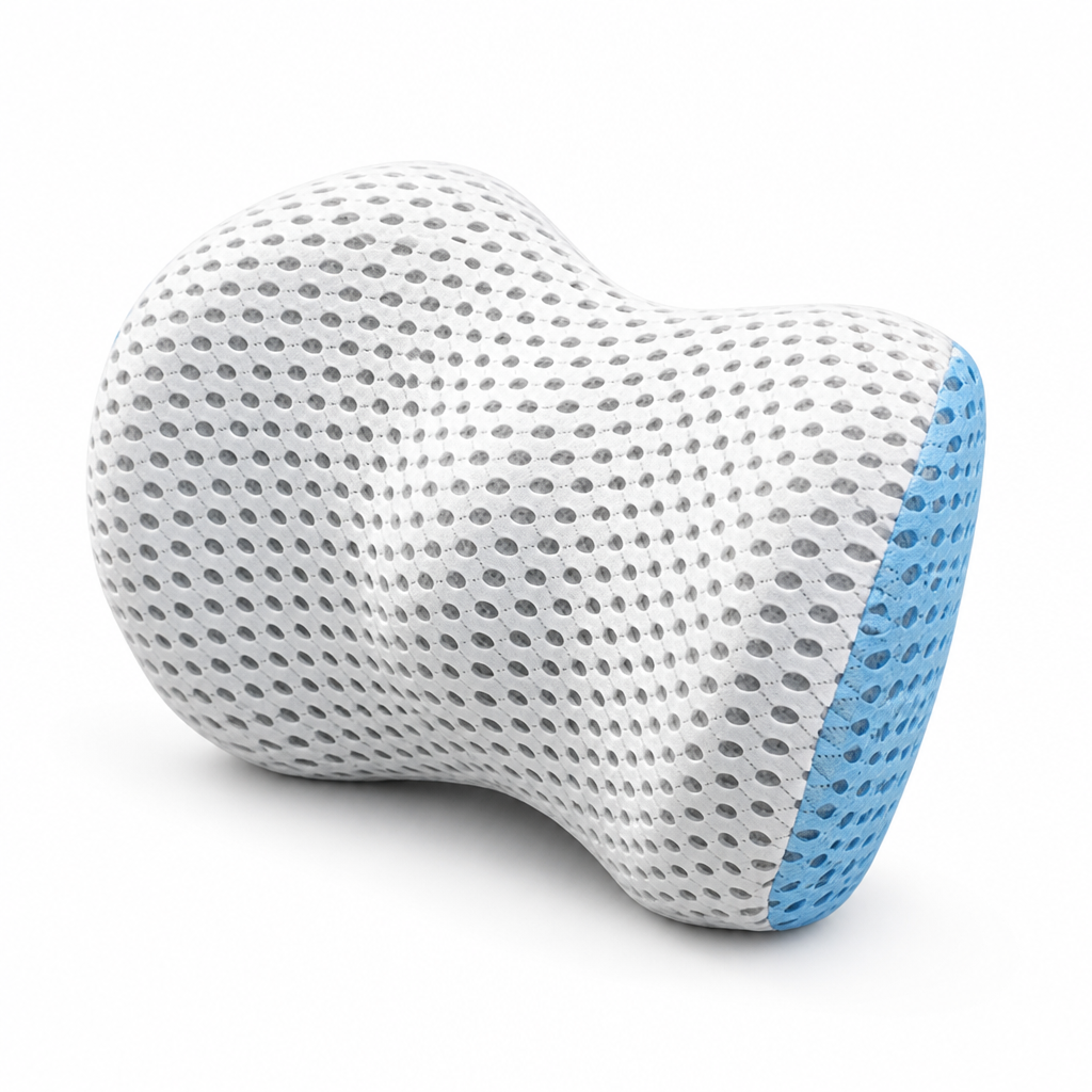 Lumbar Support Cushion Memory Foam Removable Mesh Cover