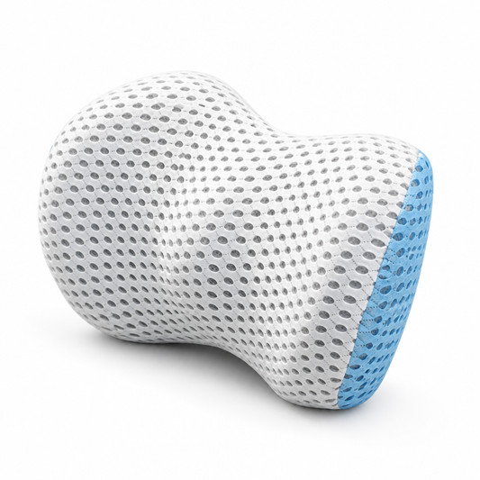 Lumbar Support Cushion Memory Foam Removable Mesh Cover