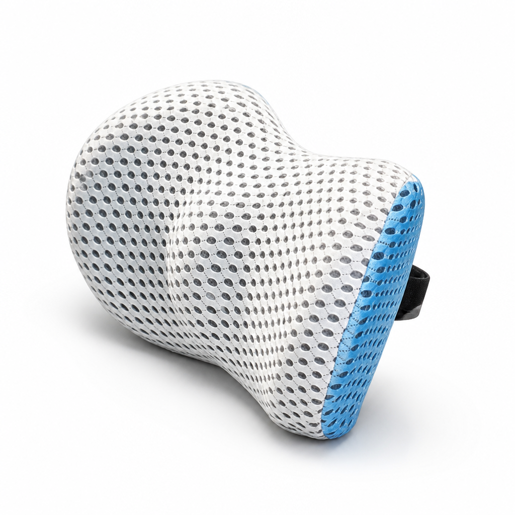 Lumbar Support Cushion Memory Foam Removable Mesh Cover