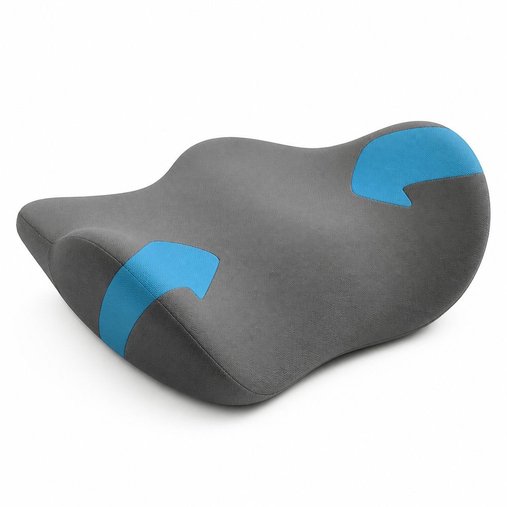 Lumbar Support Pillow Contouring Memory Foam Washable Cover