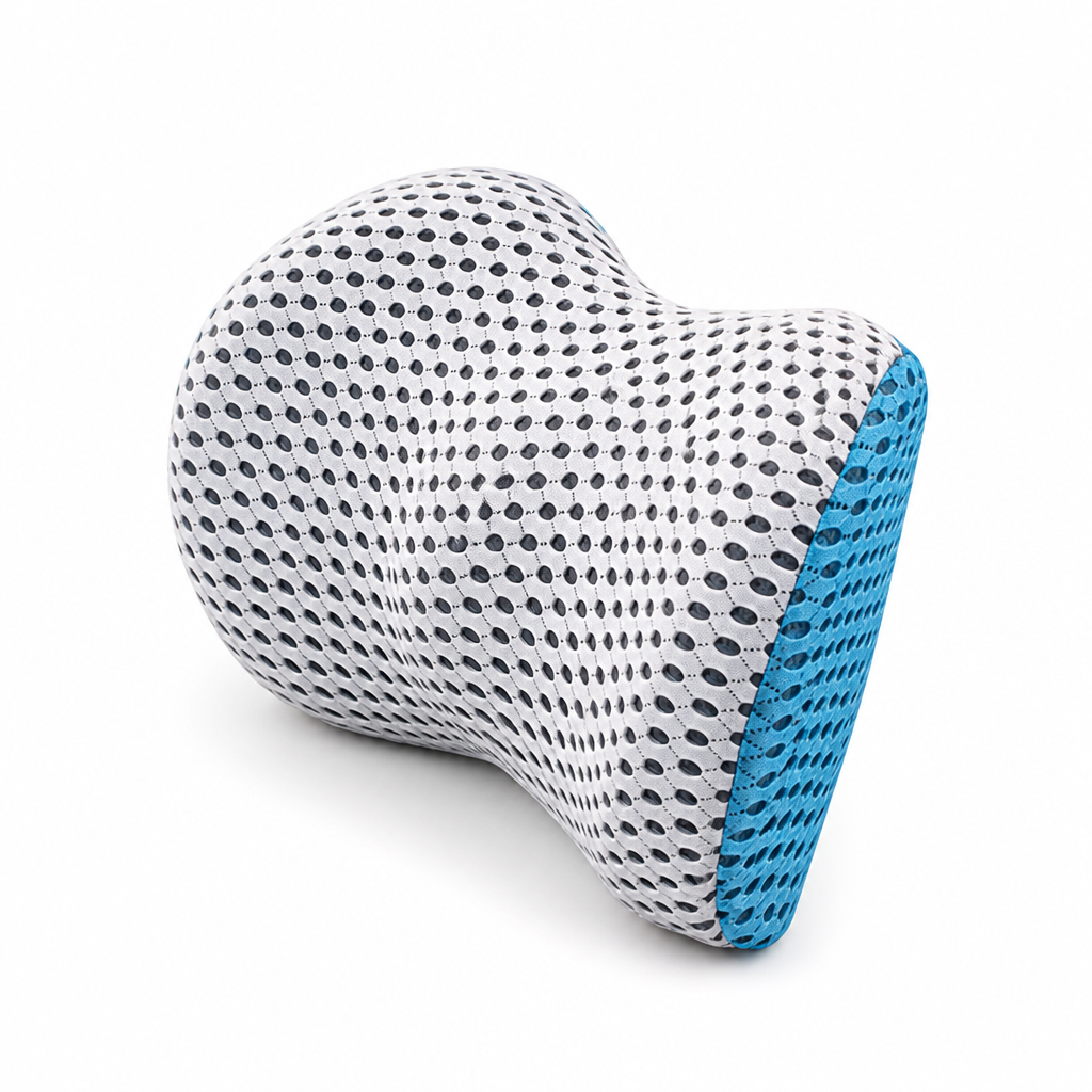 Lumbar Support Pillow Orthopedic Memory Foam Removable Washable Cover