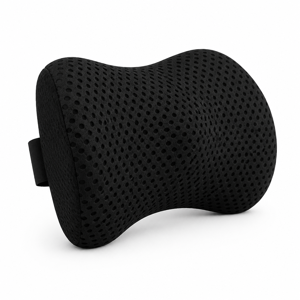 Lumbar Support Pillow Orthopedic Memory Foam Removable Washable Cover
