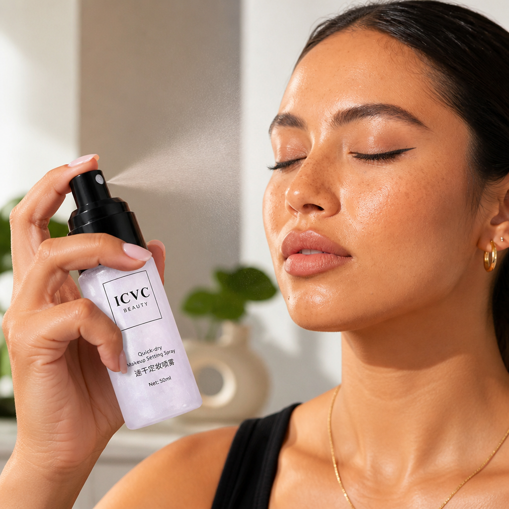 Makeup Setting Spray Matte Finish Waterproof & Smudge-Resistant 12-Hour Hold