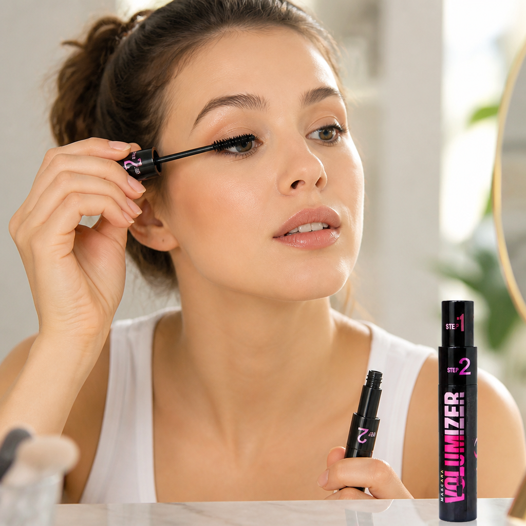 Mascara 4x Volume Smudge-Proof 24-Hour Wear