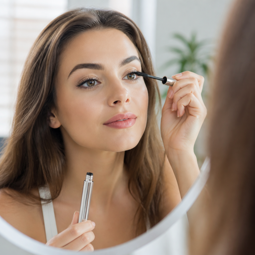 Mascara Lengthening & Volumizing Waterproof Precision Spiral Brush