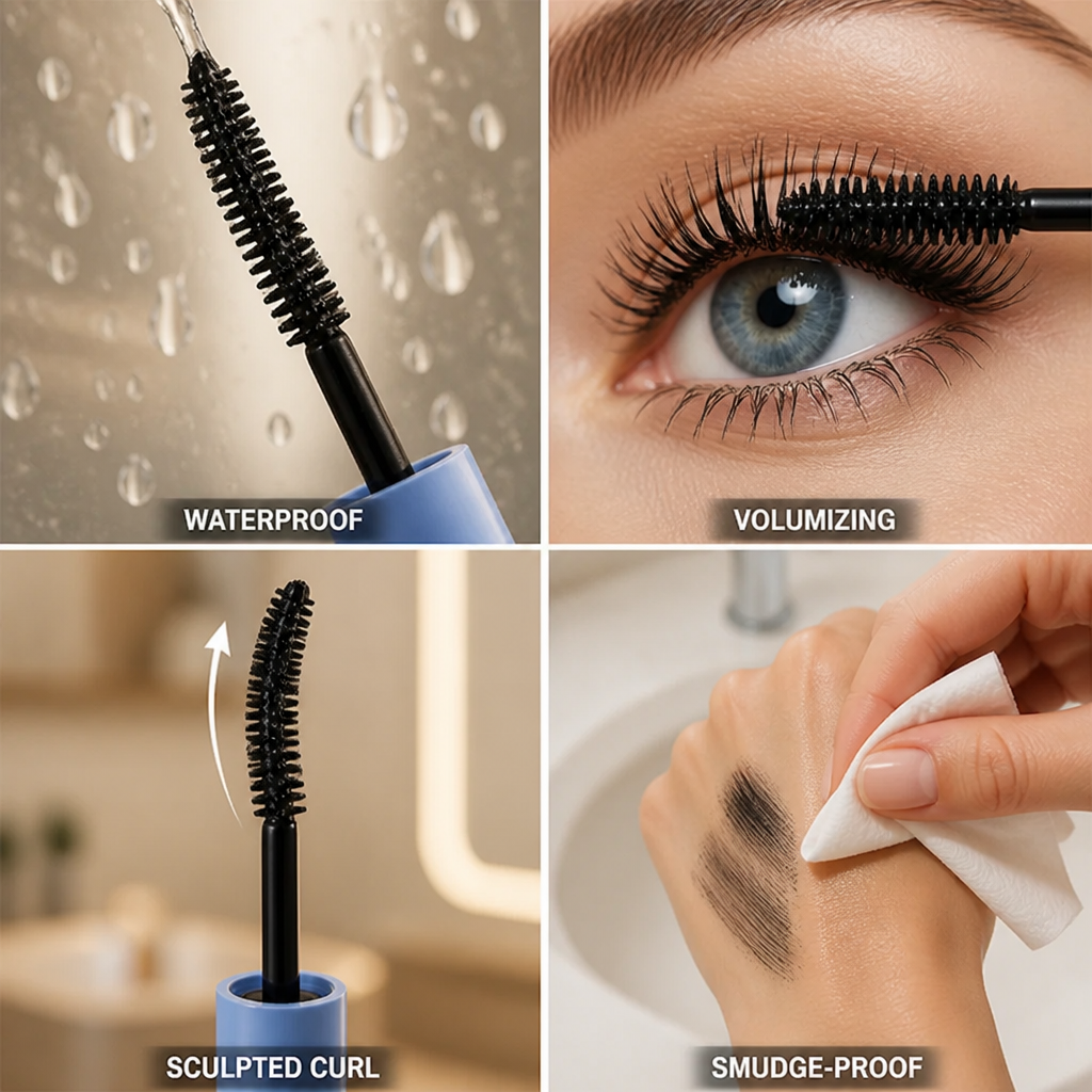 Mascara Waterproof Volumizing Sculpted Curl