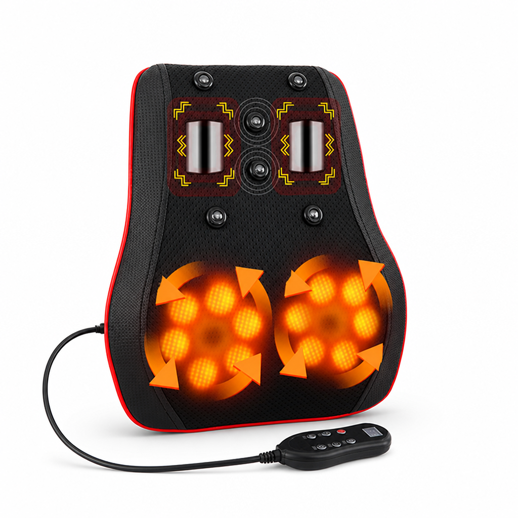 Massage Cushion Shiatsu 3D Kneading & Heat