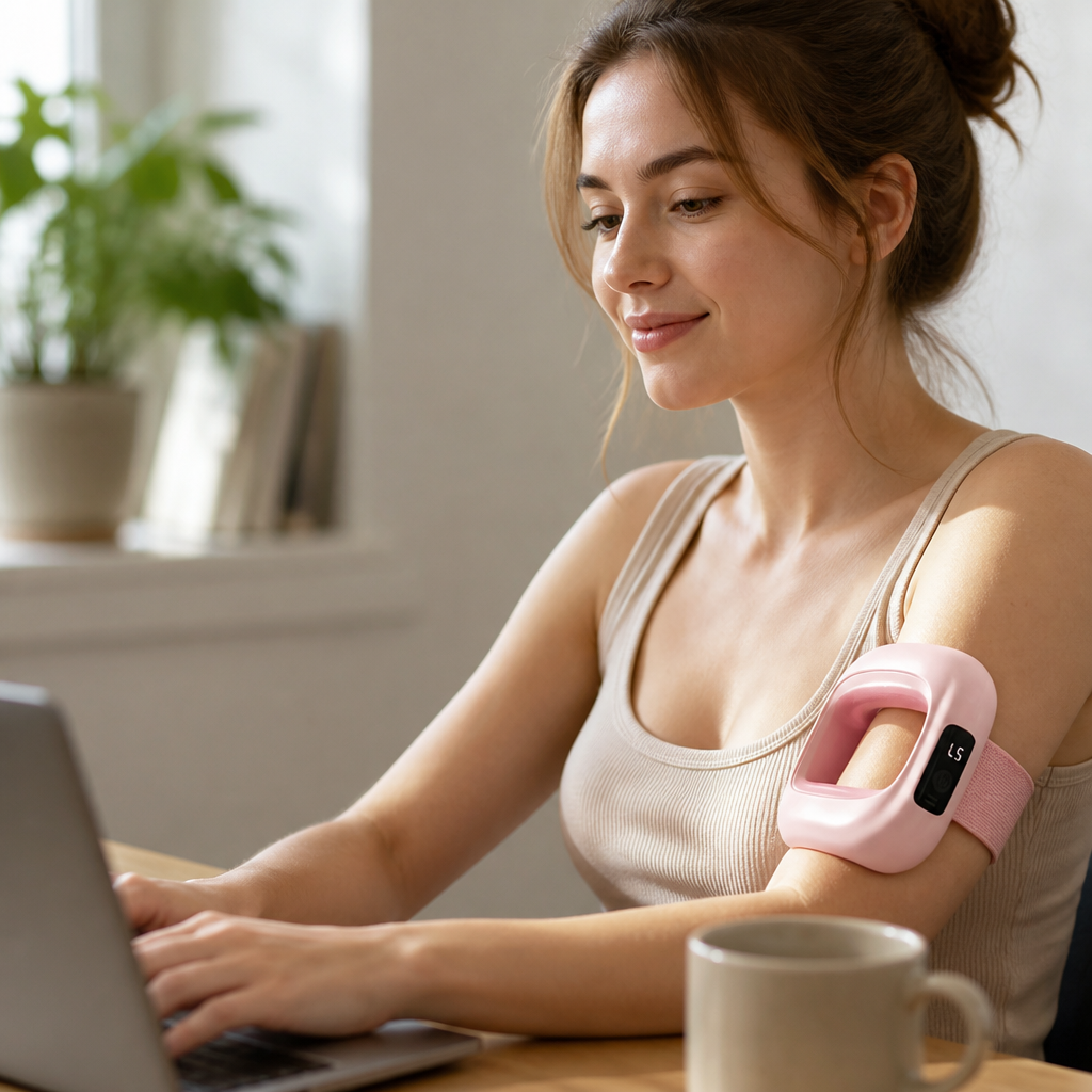 Massage Ring Hands-Free Deep Tissue USB-C Charging