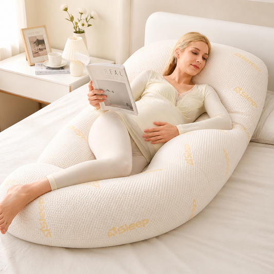 Maternity Pillow Full Body Ergonomic Removable & Machine-Washable Cover