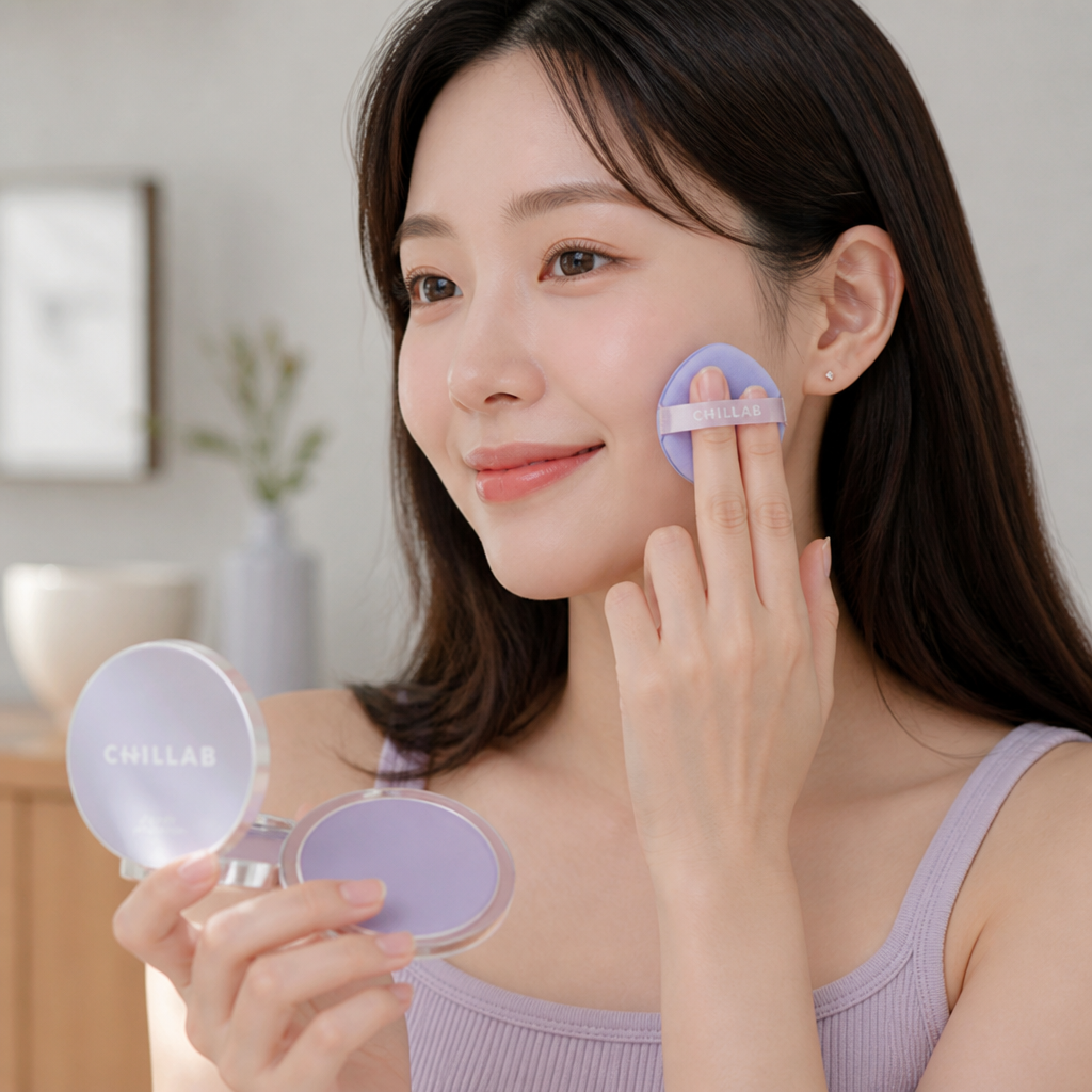 Matte Face Powder Lavender Translucent Oil-Control & Pore-Blurring