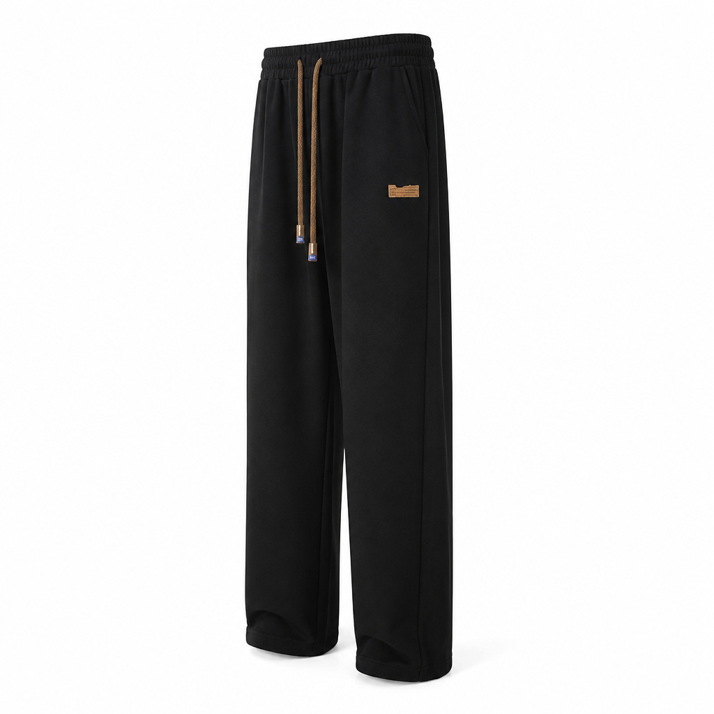 Men's Stretch Pants Super-Stretch Elastic Waistband & Pockets