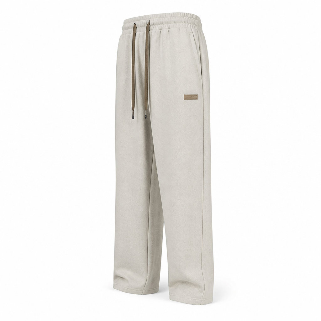 Men's Stretch Pants Super-Stretch Elastic Waistband & Pockets