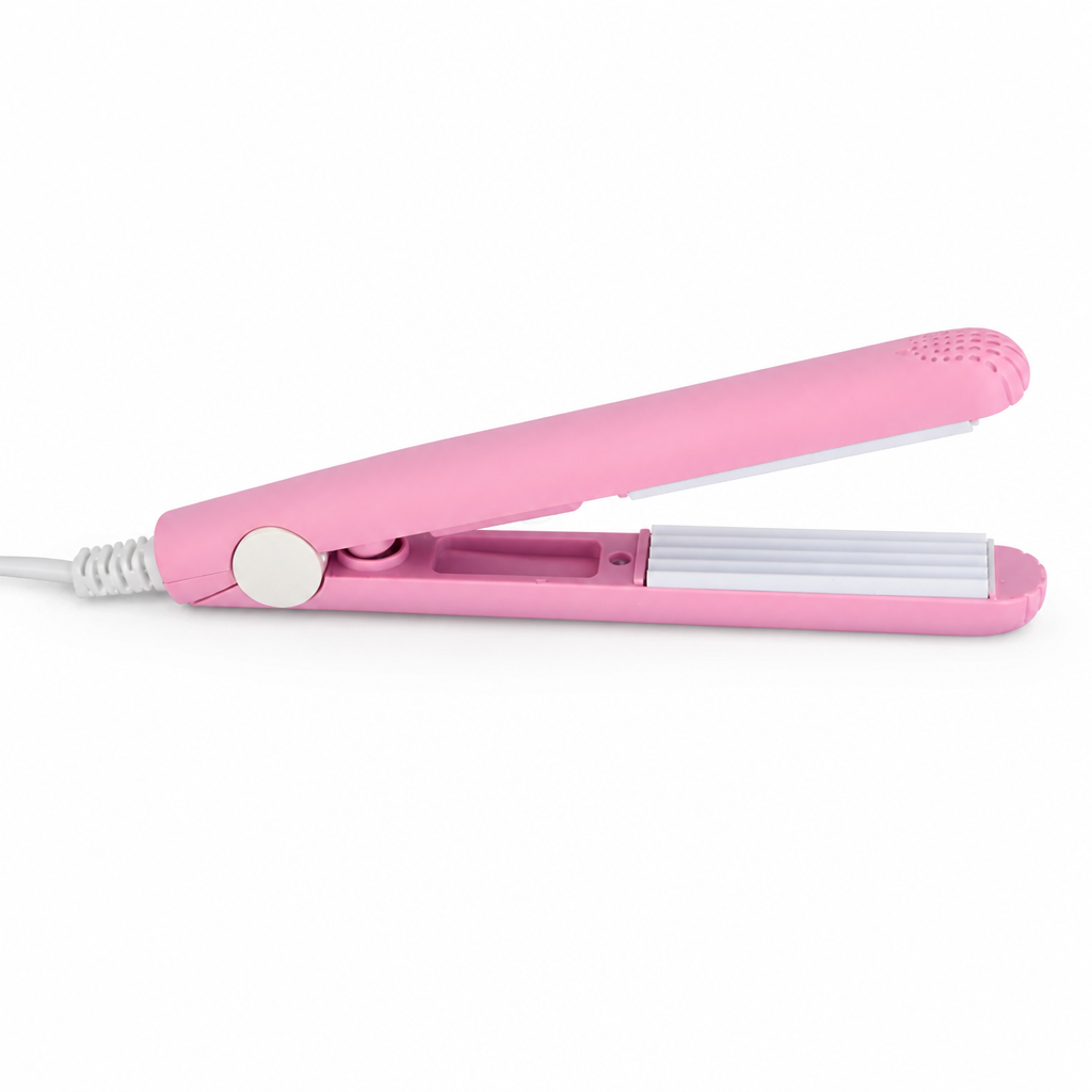 Mini Hair Styler Curler & Straightener Ceramic Tourmaline
