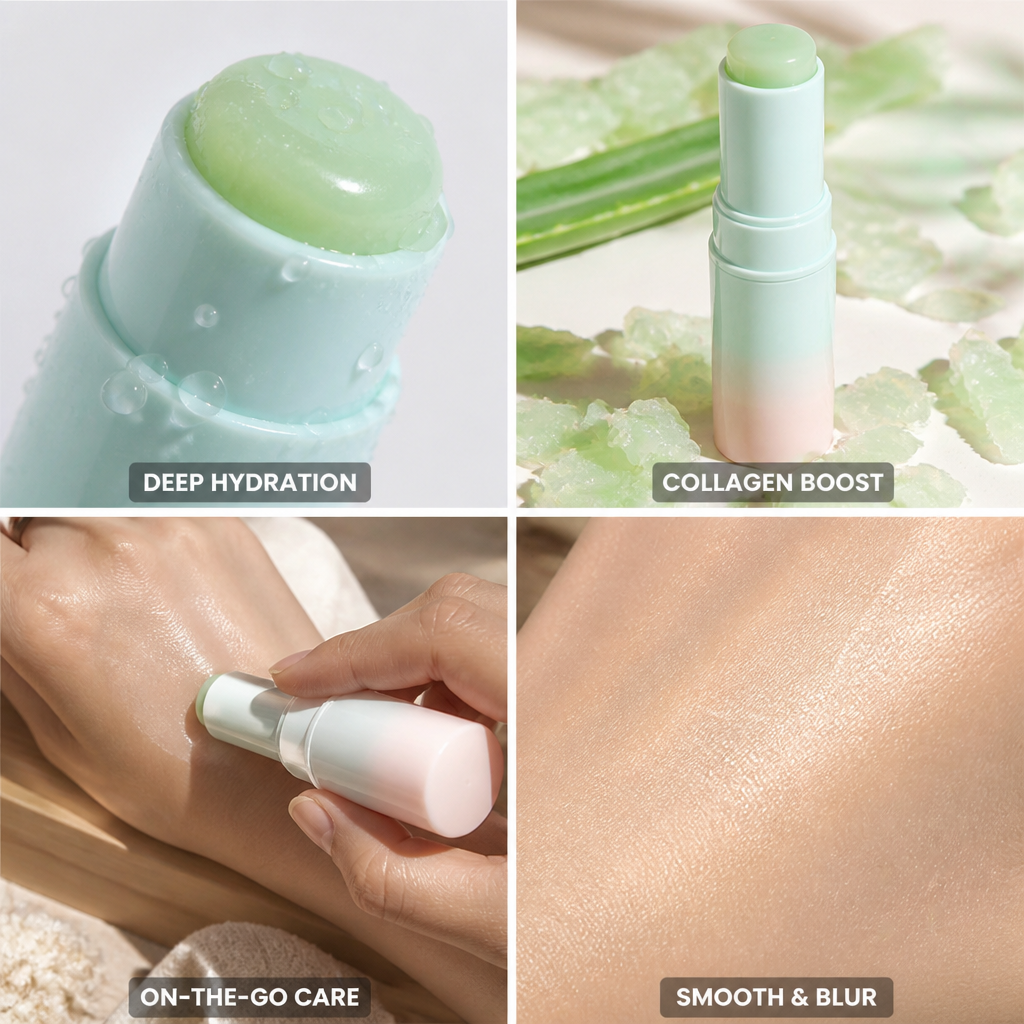 Moisturizing Balm Stick Collagen-Boosting Hydrating