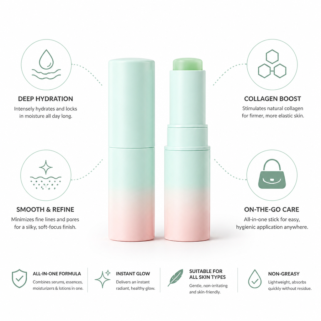 Moisturizing Balm Stick Collagen-Boosting Hydrating