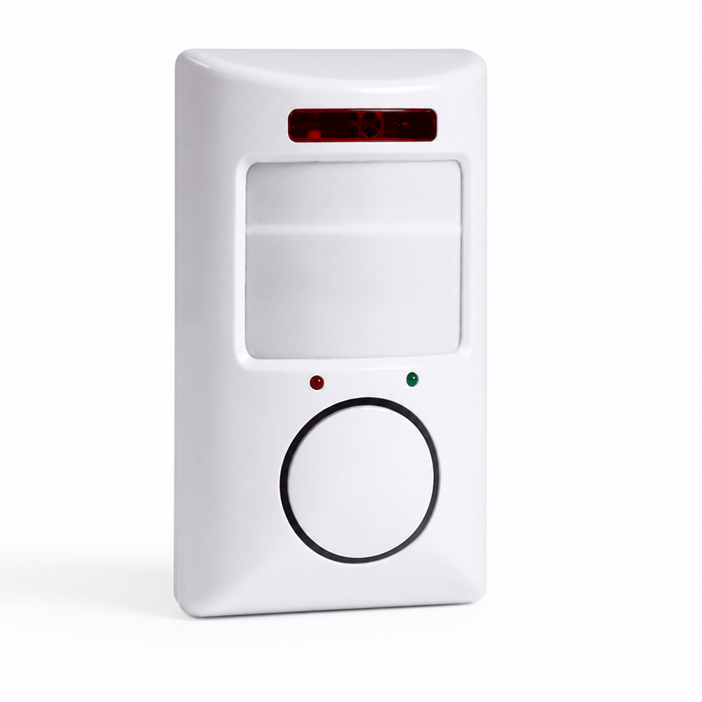 Motion Sensor Alarm 5m Infrared Detection 105dB Siren