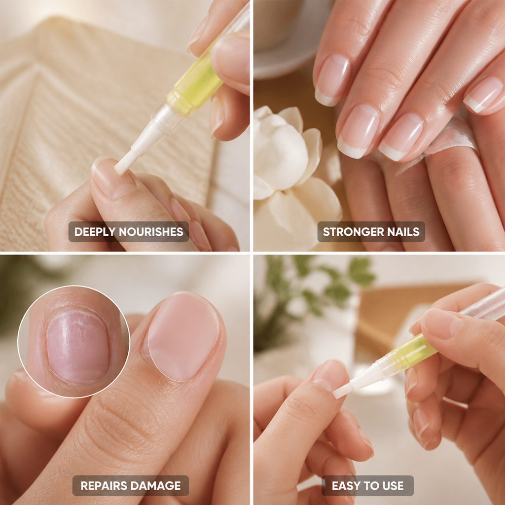 Nail Growth Oil Strengthening Moisturizing Vitamin B7