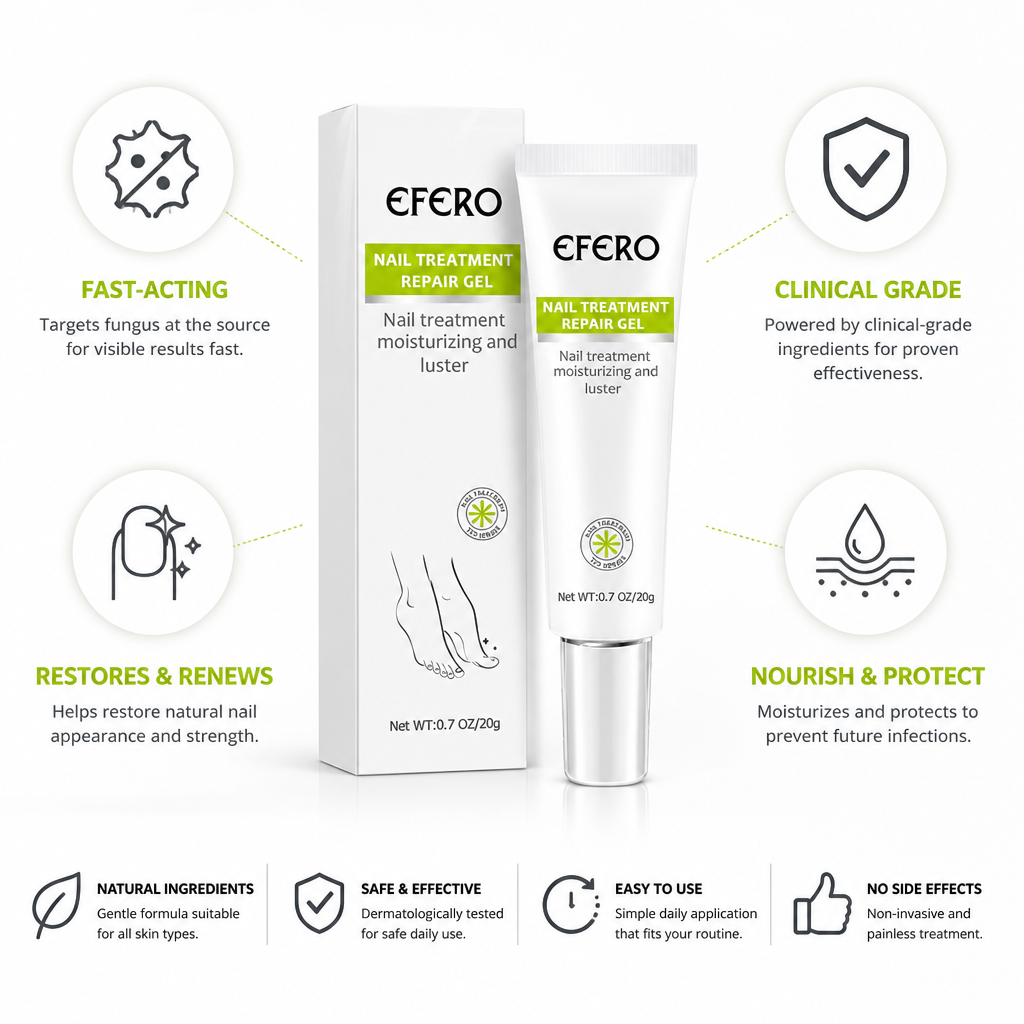 Nail Repair Gel Clinical Grade Antifungal Fast-Acting
