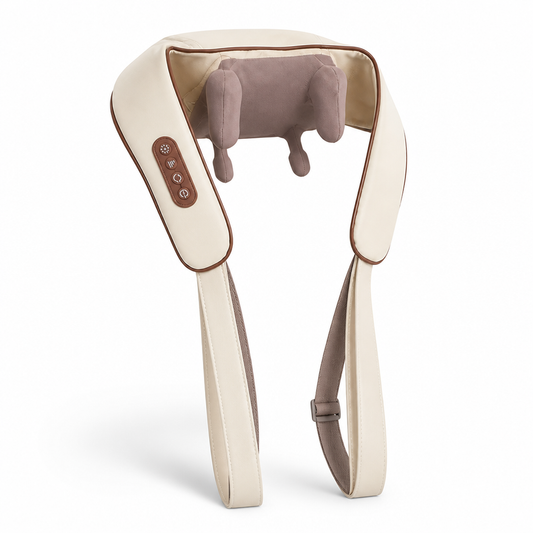 Neck & Back Massager Wireless Rechargeable Shiatsu & Heat
