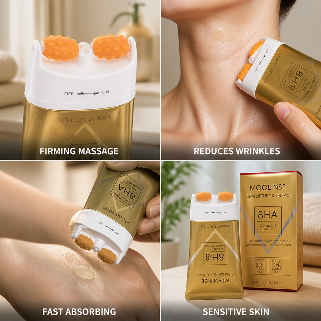 Neck & Décolletage Cream Firming Massage Head Sensitive Skin