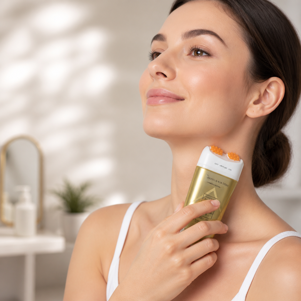 Neck Sculpting Cream 360 Degree Roller Firming & Hydration