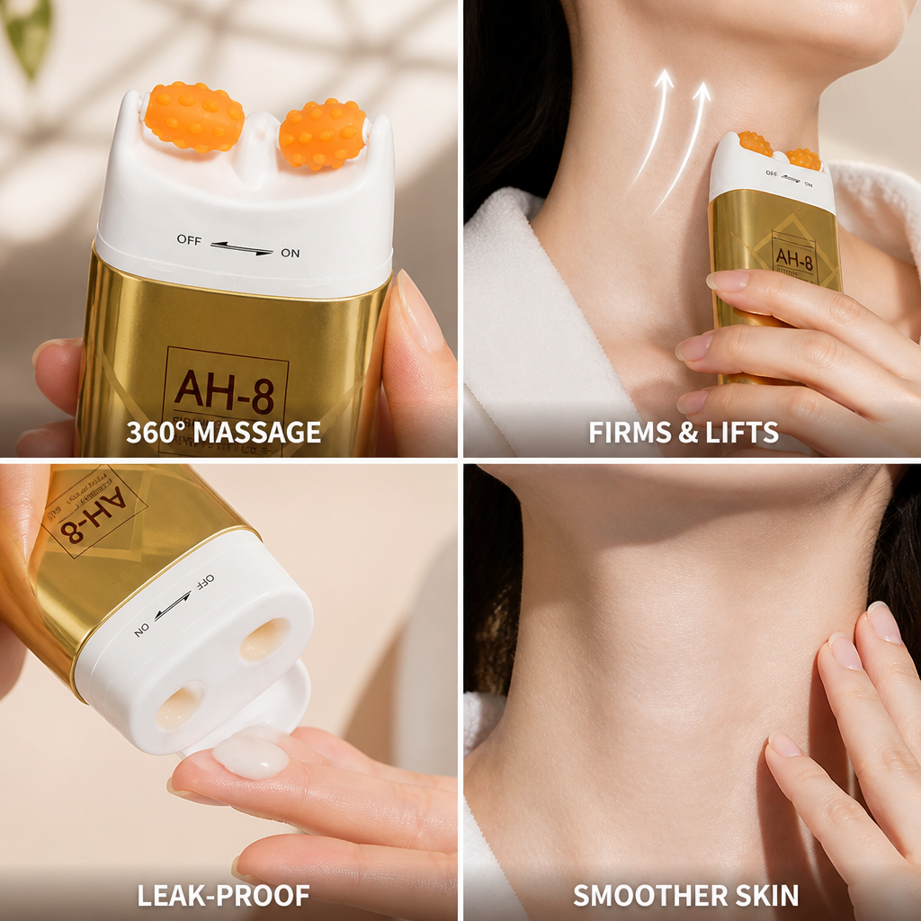 Neck Sculpting Cream 360 Degree Roller Firming & Hydration