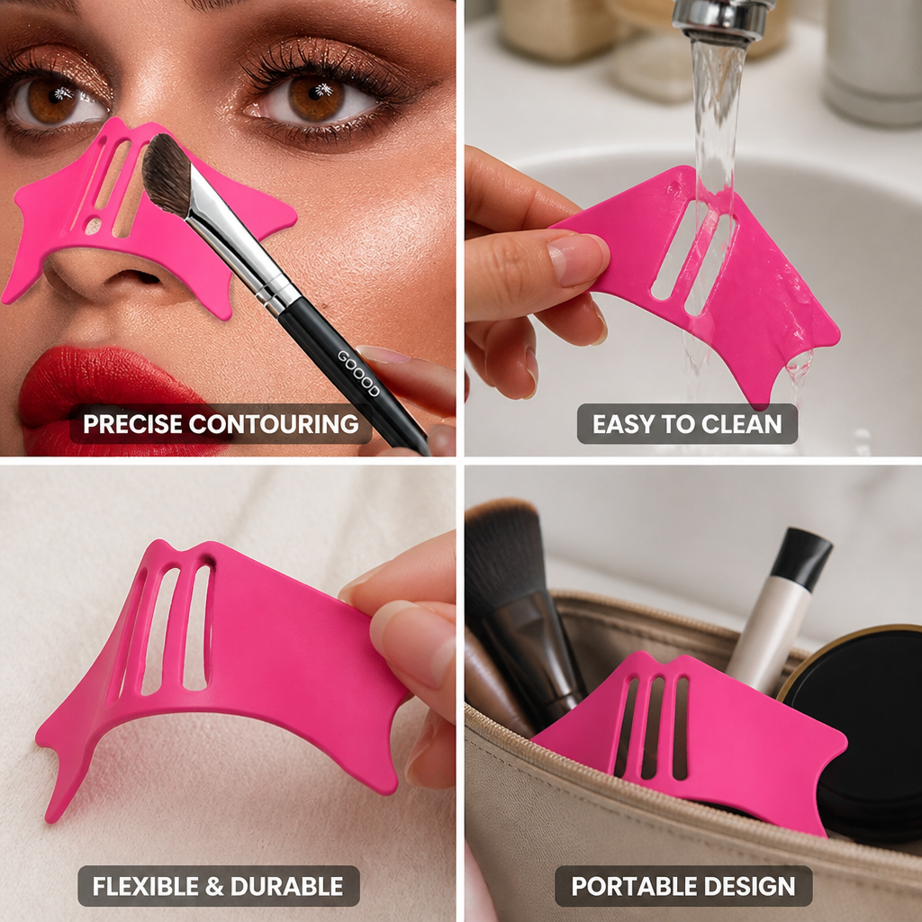 Nose Contour Tool Precision Silicone Template