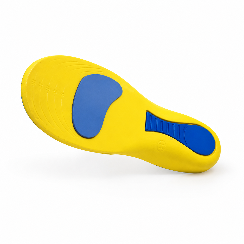 Orthopedic Insoles Heel & Arch Support Moisture-Wicking Non-Slip Base