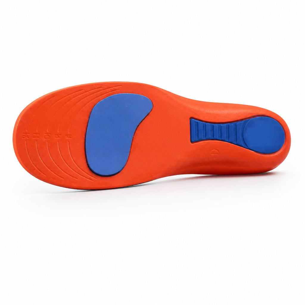 Orthopedic Insoles Heel & Arch Support Moisture-Wicking Non-Slip Base