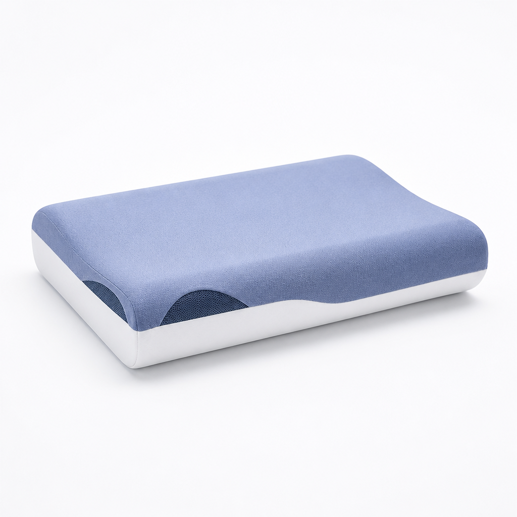 Orthopedic Pillow Contour Memory Foam Removable & Washable Cover