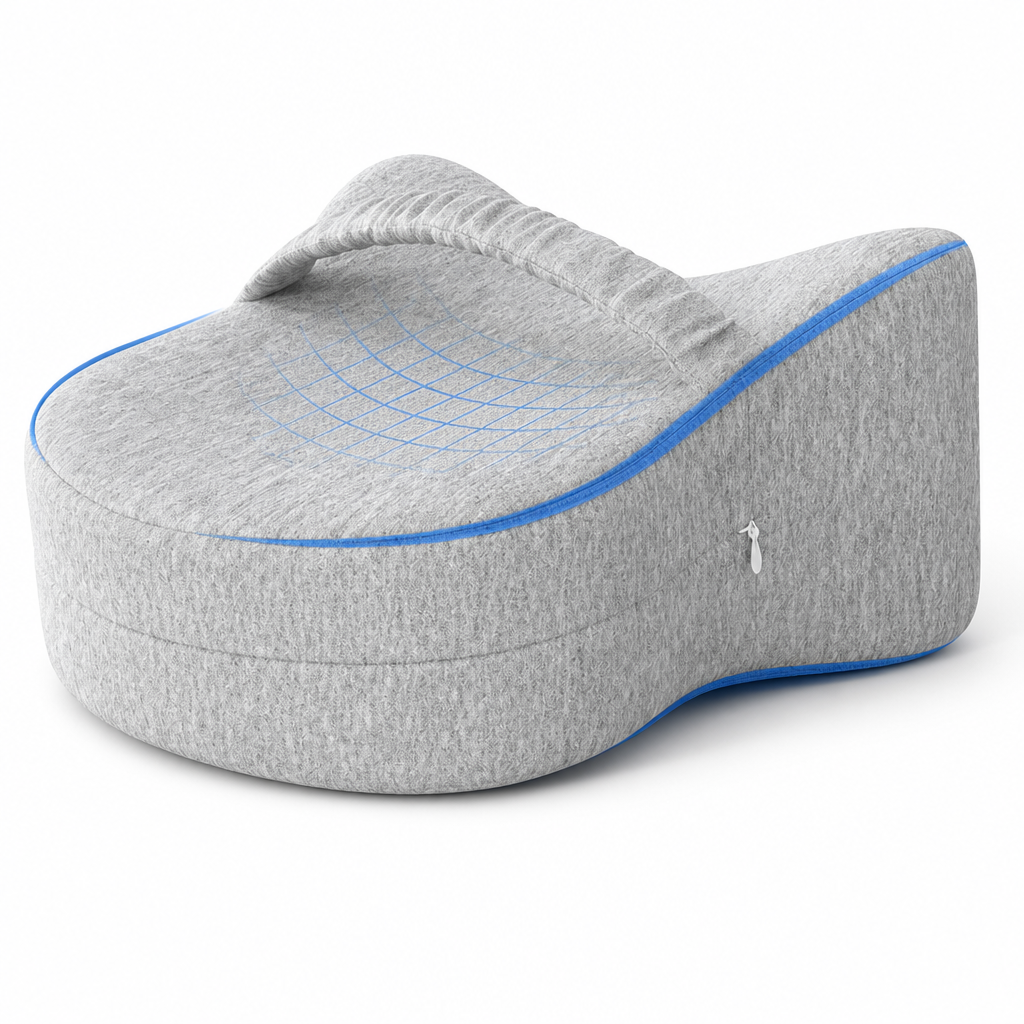 Orthopedic Pillow Ergonomic Contour Includes Knee Pillow