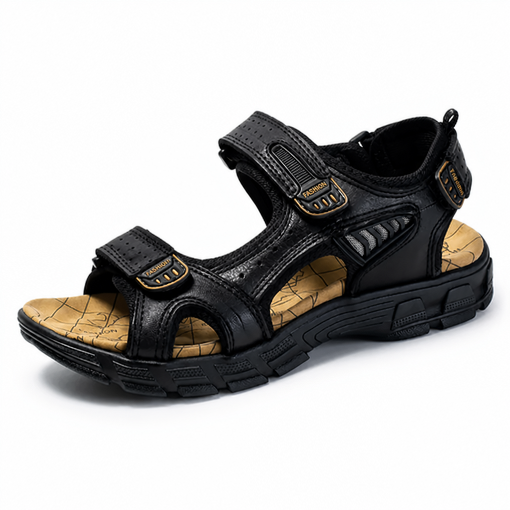 Orthopedic Sandals with Arch Support and Adjustable Straps
