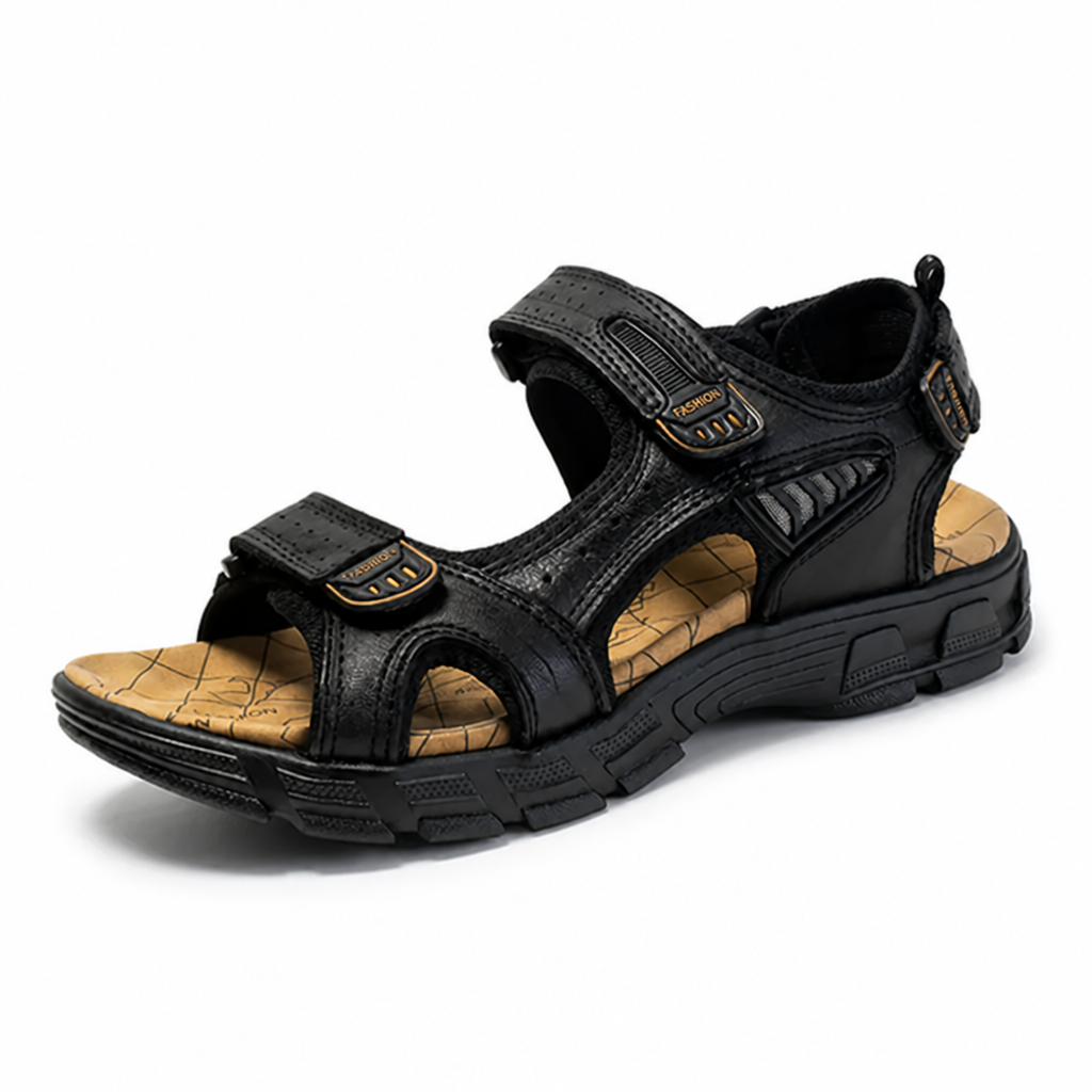 Orthopedic Sandals with Arch Support and Adjustable Straps