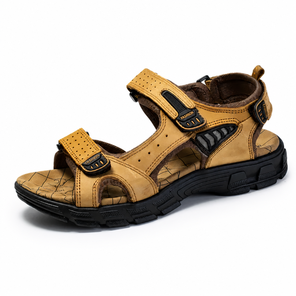 Orthopedic Sandals with Arch Support and Adjustable Straps