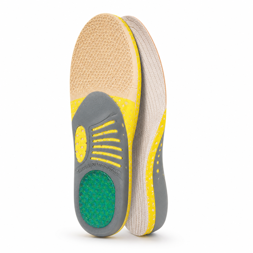 Orthotic Gel Insoles Full-Length Arch Support & Shock Absorption