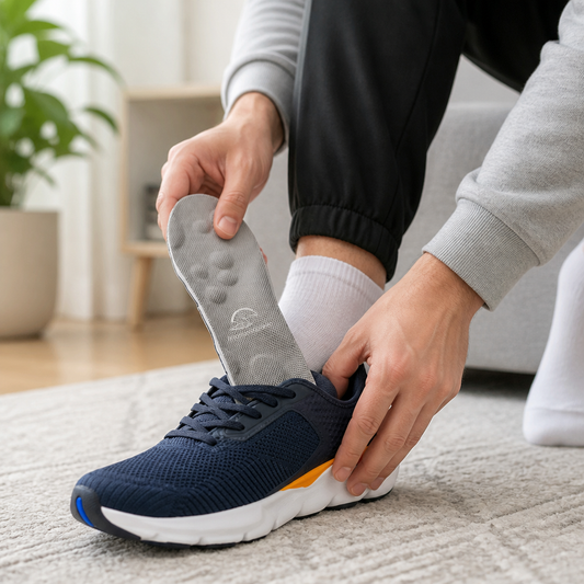 Orthotic Insoles 4D Contour Shock-Absorbing Arch Support