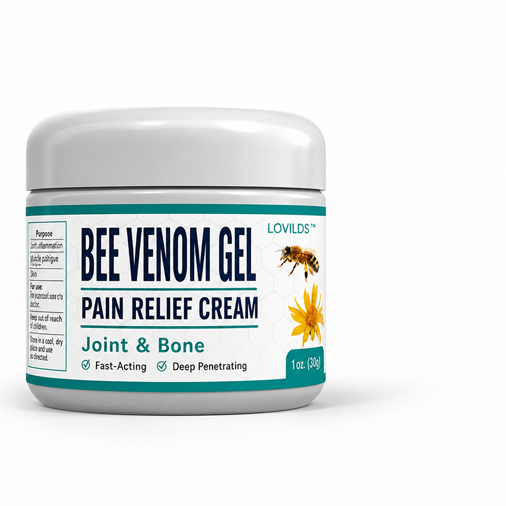 Pain Relief Cream Warming Bee Venom Fast-Absorbing