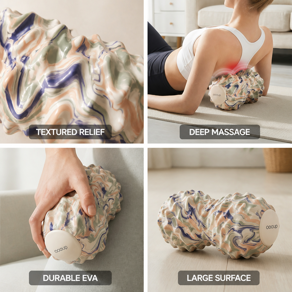 Peanut Massage Ball Large Textured EVA