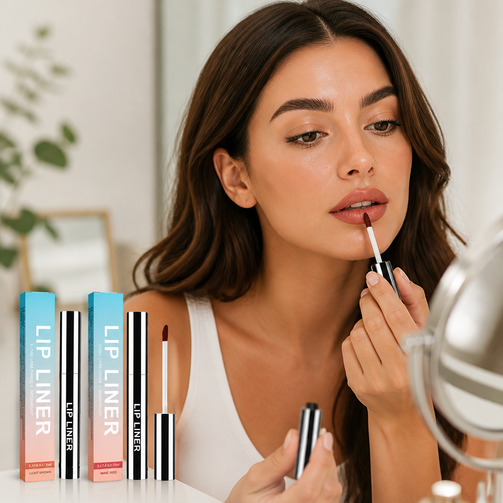 Peel-Off Lip Liner Long-Lasting Smudge-Proof Hyaluronic Acid