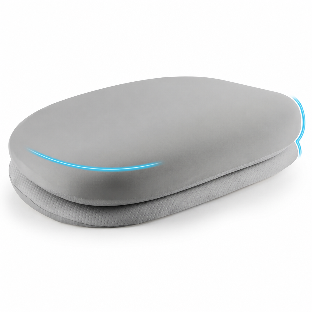 Pillow Contoured Memory Foam Cooling Removable Cover