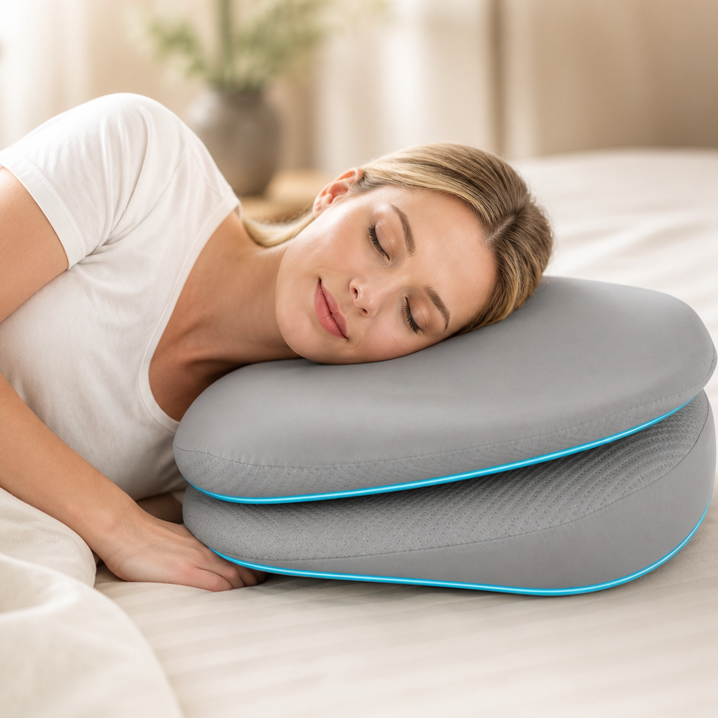 Pillow Ergonomic Memory Foam Cooling