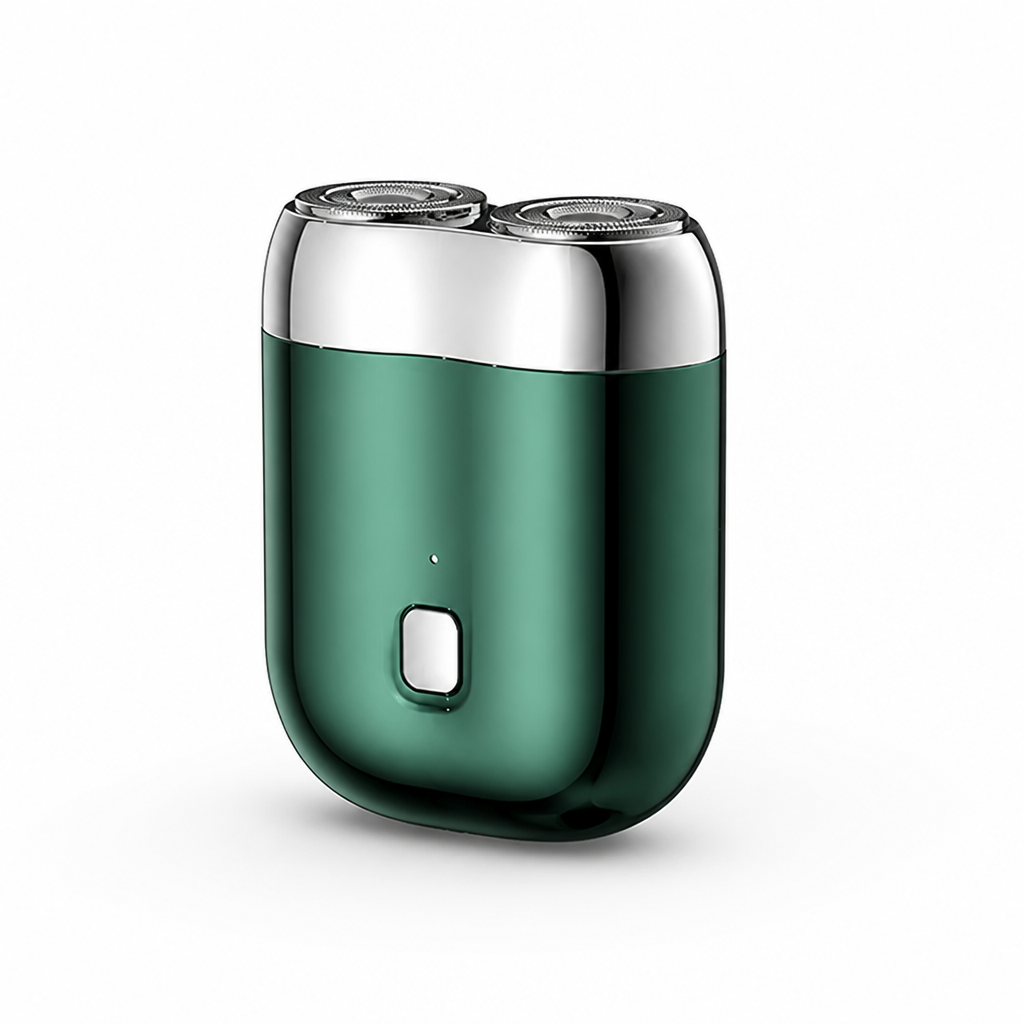 Pocket Electric Shaver Stainless Steel Foil USB Rechargeable 60-Min Runtime