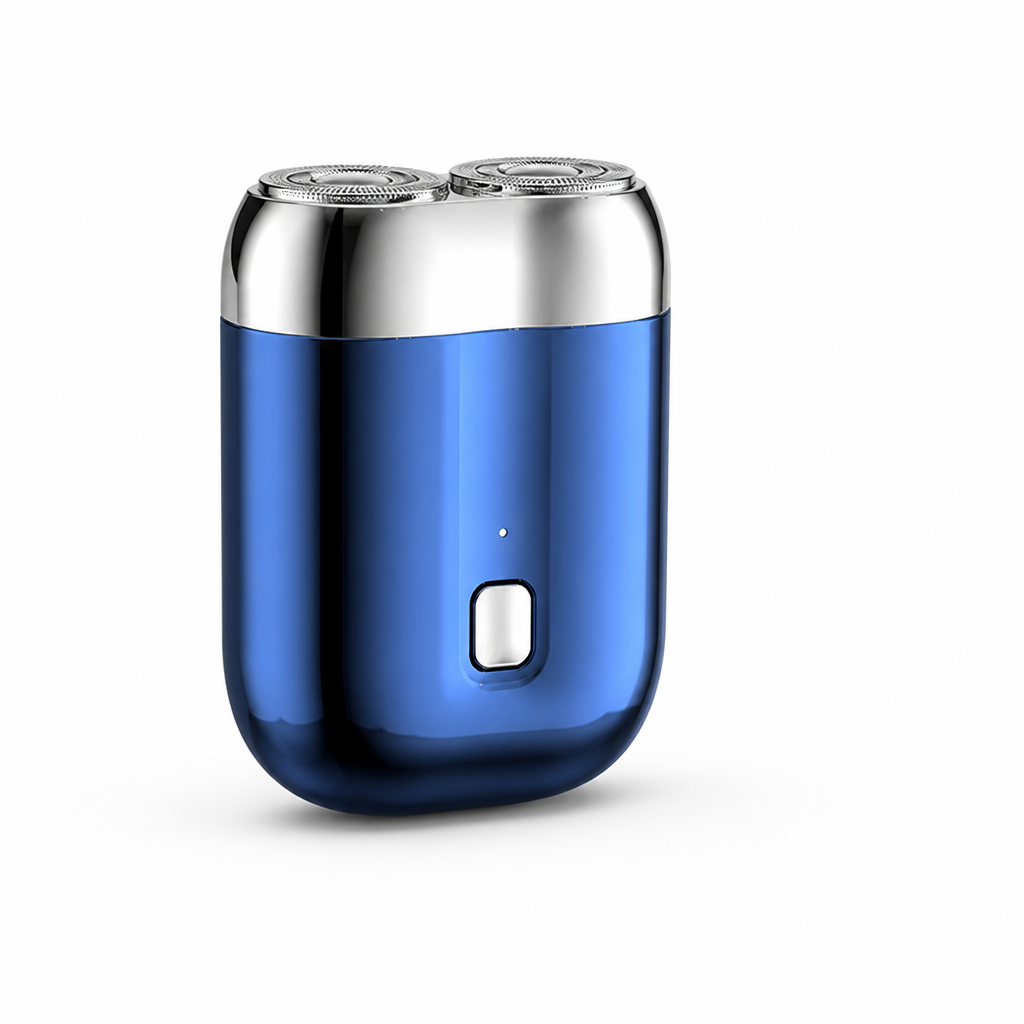 Pocket Electric Shaver Stainless Steel Foil USB Rechargeable 60-Min Runtime