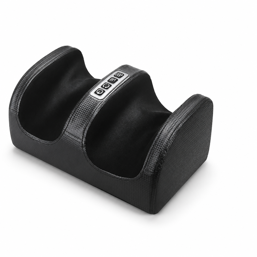 Portable Shiatsu Kneading Foot Massager With Heat (12 3D Massage Nodes)
