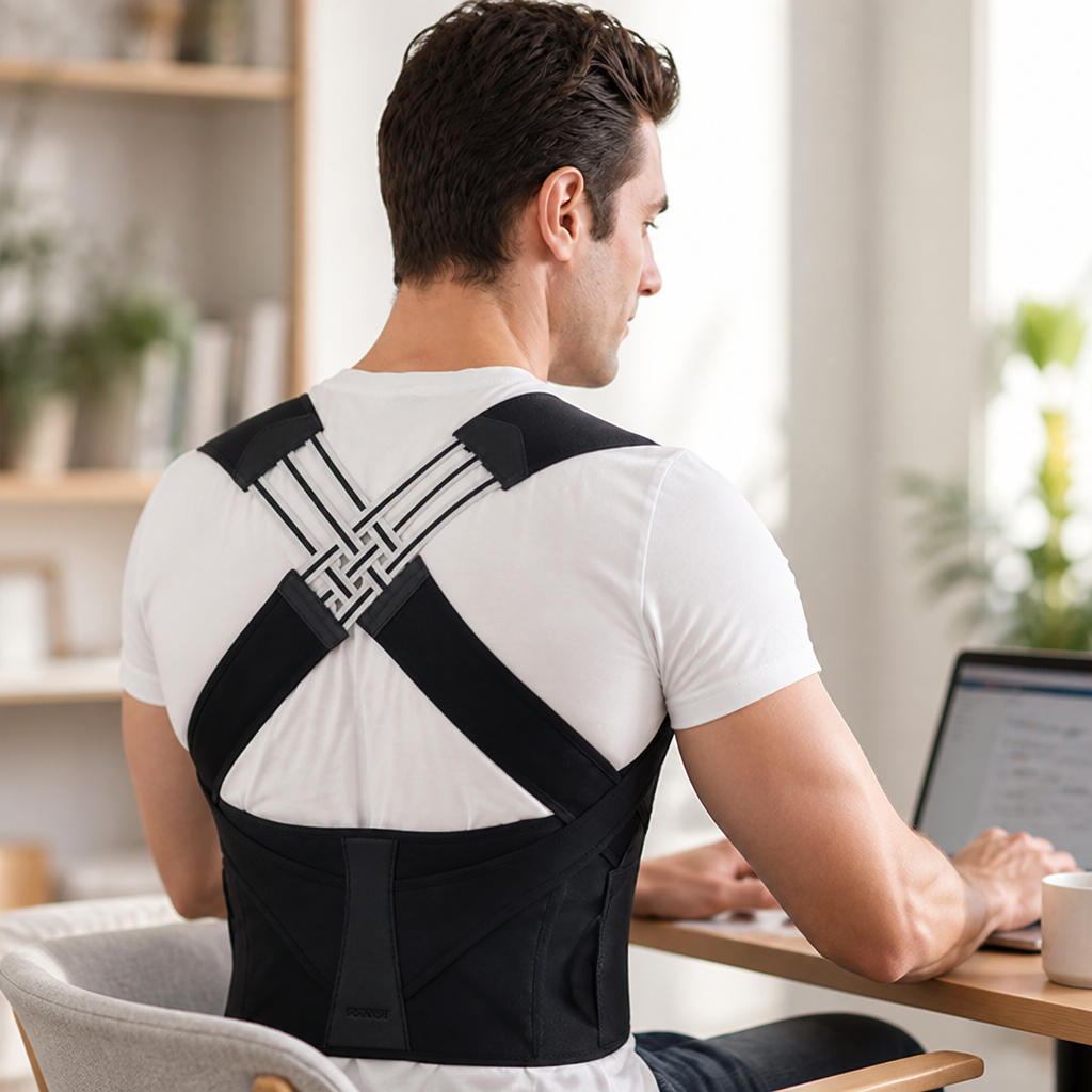 Posture Corrector Adjustable Breathable Invisible