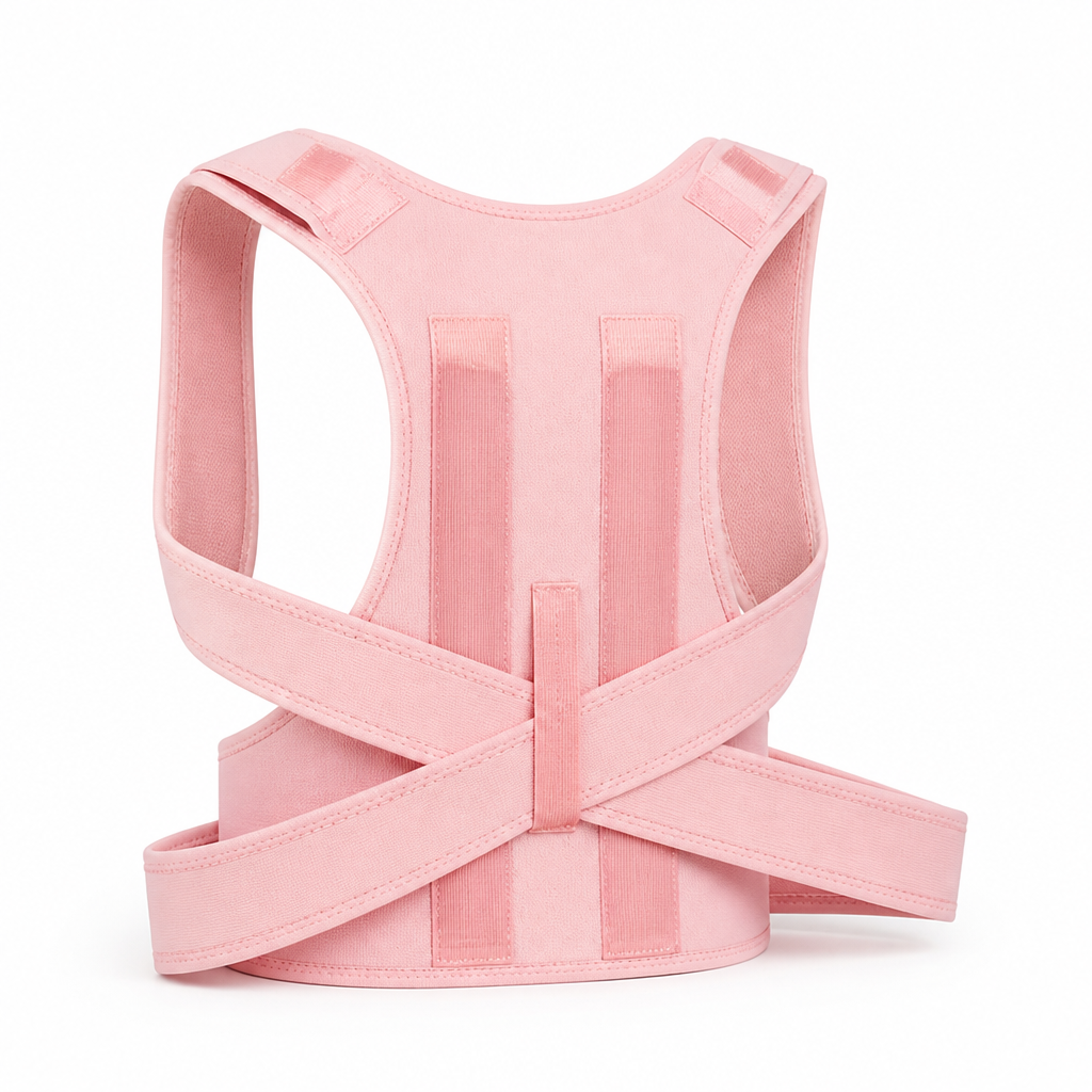 Posture Corrector Breathable Adjustable Shoulder & Lumbar Support